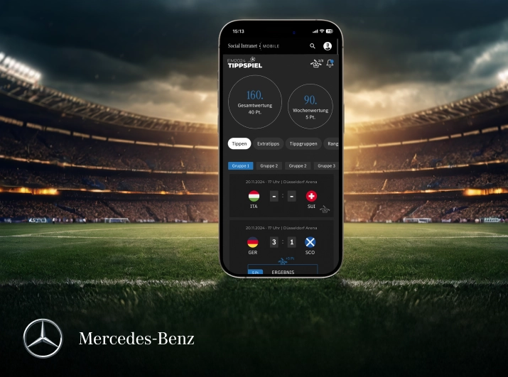 Seitwerk Tippspiel Referenzen Mercedes Benz