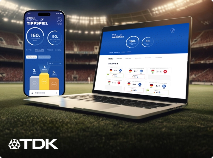 Seitwerk Tippspiel Referenzen TDK